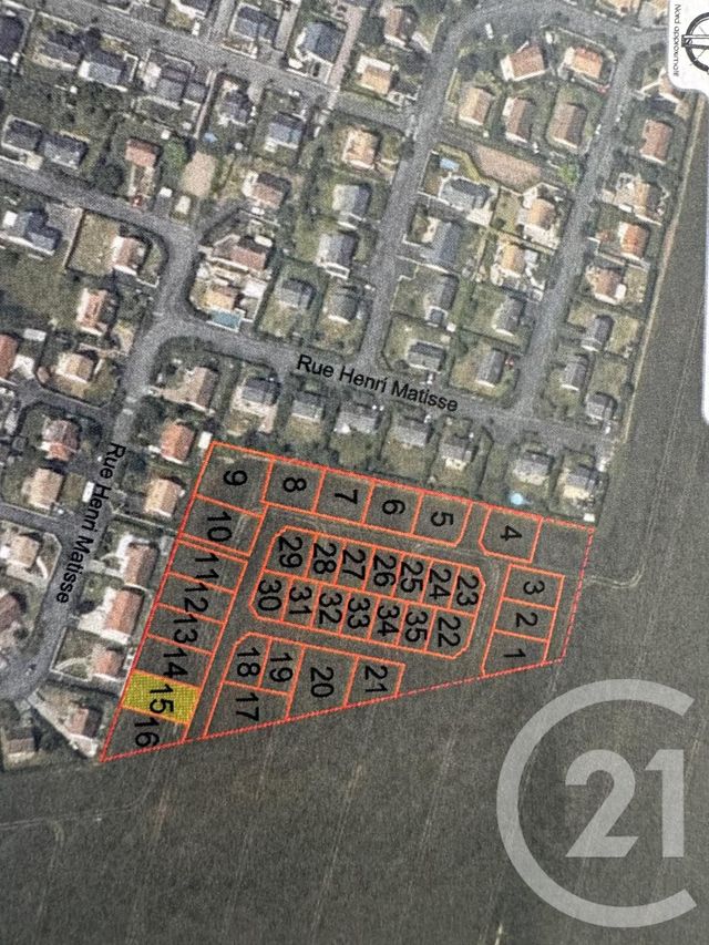 Afficher la photo en grand Terrain à vendre - 419 m2 - May Sur Orne - 14 - BASSE-NORMANDIE