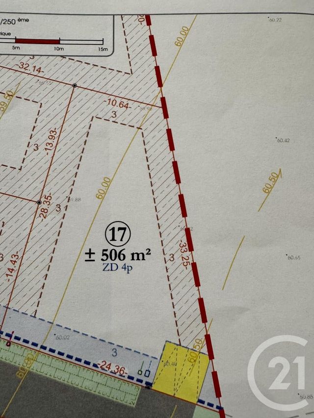 Terrain à vendre MAY SUR ORNE