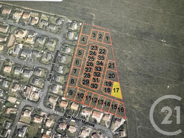 Afficher la photo en grand Terrain à vendre - 506 m2 - May Sur Orne - 14 - BASSE-NORMANDIE